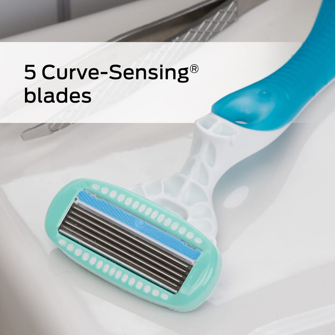 Schick Hydro Silk Sensitive Care Disposable Razors for Women - 9 Count