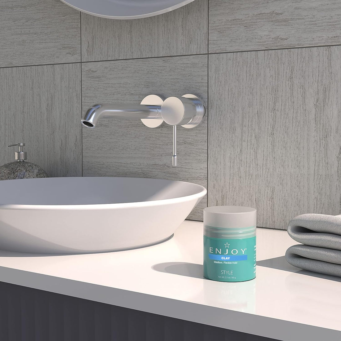 Enjoy Style Clay Medium Flexible Hold 2.1 oz