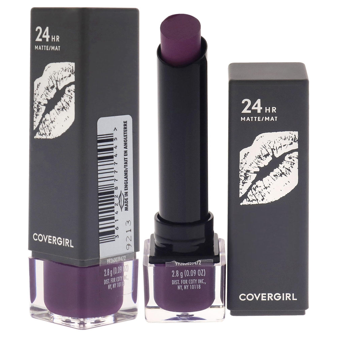 COVERGIRL Exhibitionist Ultra-Matte Lipstick, Riot