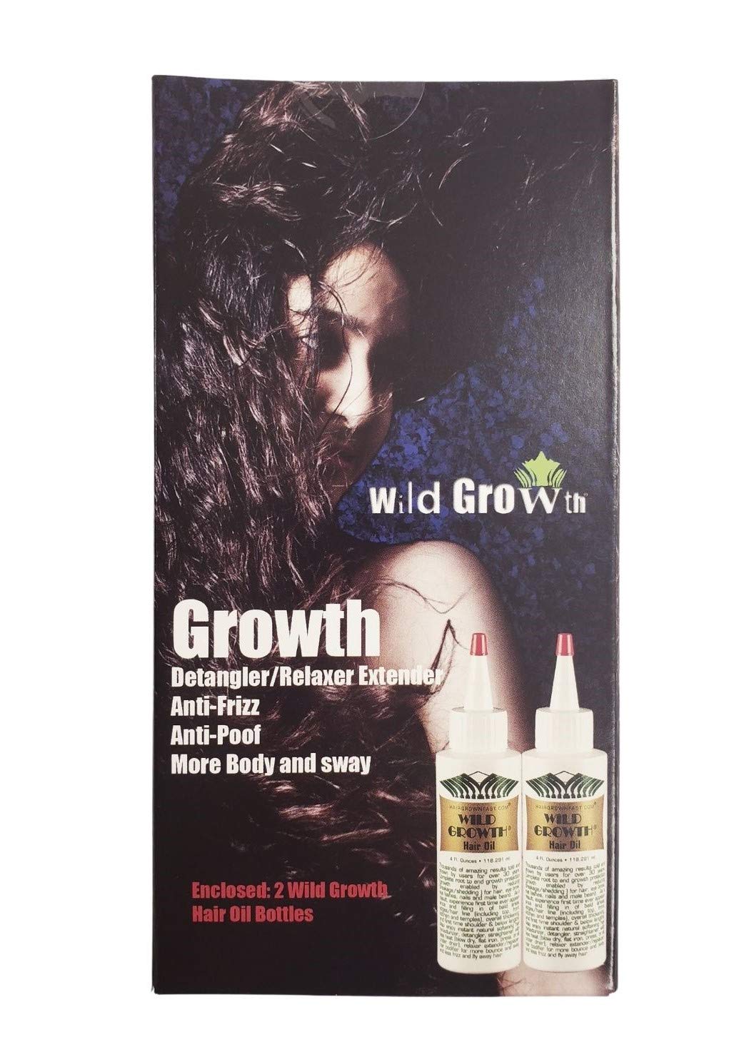 Wild Growth Hair Oil 4oz Pack of 2