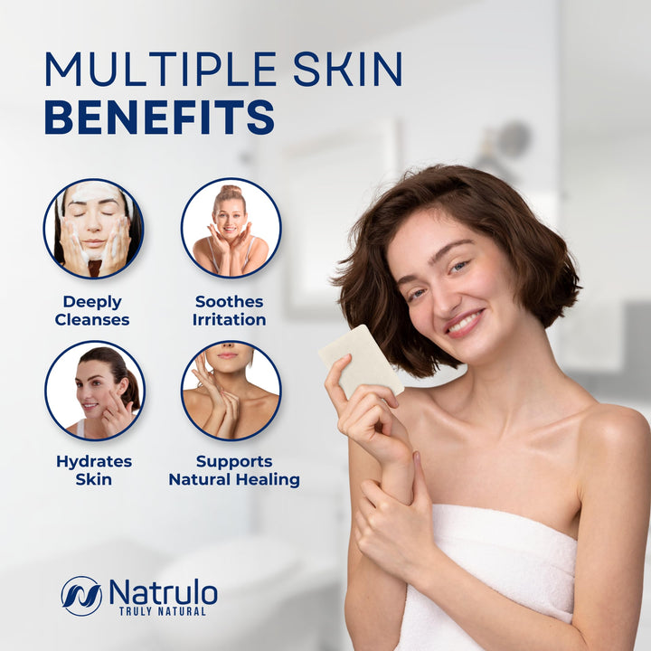 Colloidal Silver Soap Bar, 4oz Unscented – Natural Handmade in USA Pure Cleanser for Face, Body & Hands – Cleansing, Moisturizing, Soothing Itch Relief Wash for Sensitive Skin, Acne, Hyperpigmentation