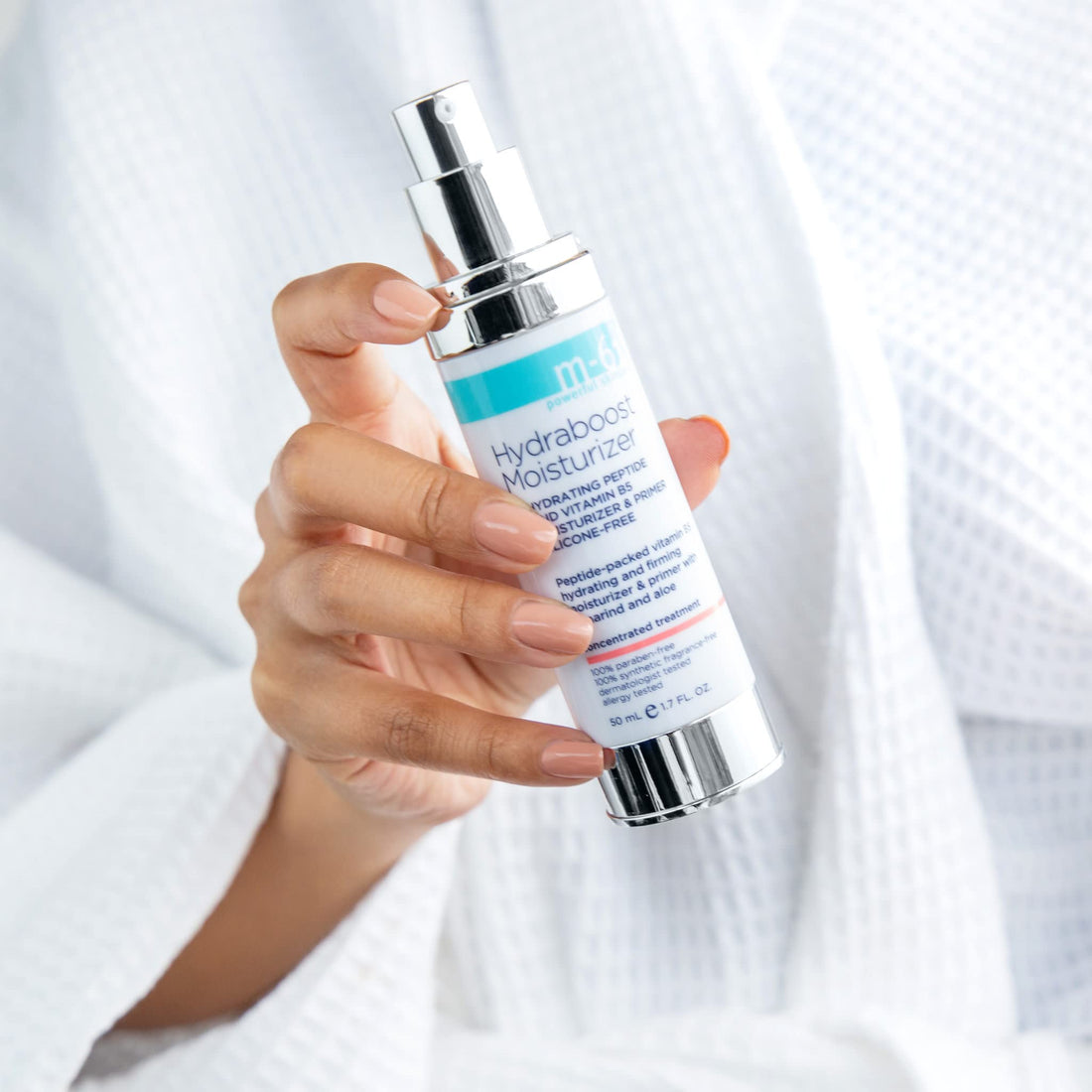 m-61 Hydraboost Moisturizer | Hydrating 2-In-1 Moisturizer + Primer With Peptides And Vitamin B5. Silicone-Free, 1.7 Fl Oz
