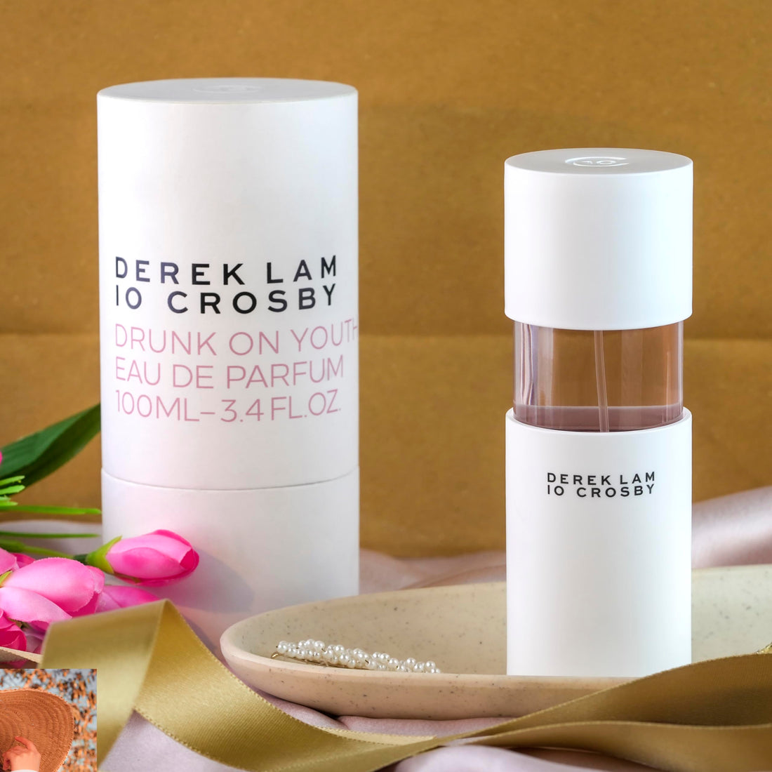 Derek Lam 10 Crosby - Drunk On Youth EDP Fragrance Mist For Women - Long Lasting Luxury Floral fragrance with Apple And Honeysuckle Accords - Gift for Women - 100 ml