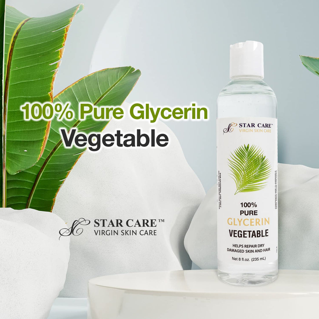 STAR CARE 100% Pure Glycerin 8oz (Vegetable)