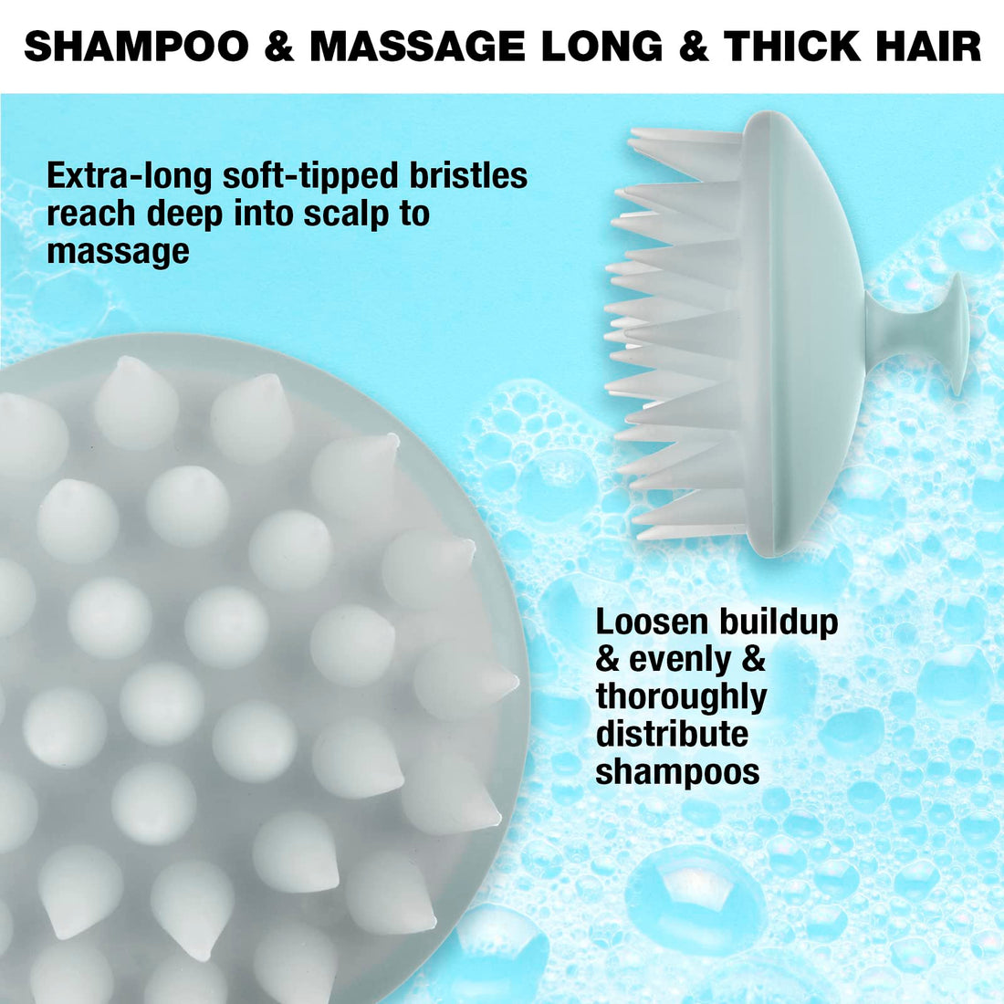 Conair Scalp Massage Brush for Long & Thick Hair