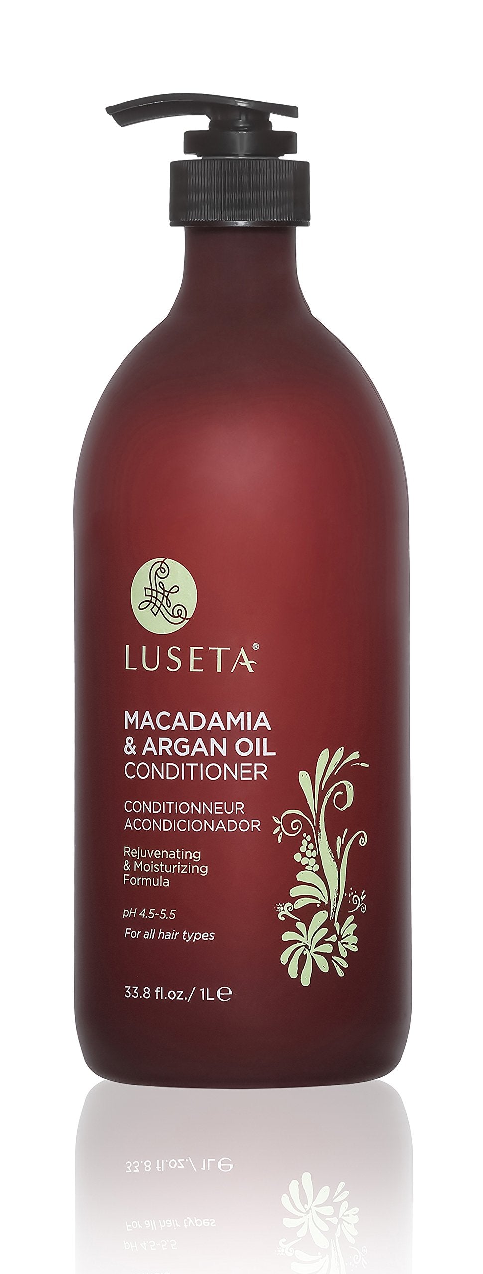 Luseta Beauty Macadamia and Argan Oil Conditioner, 33.8 Ounce