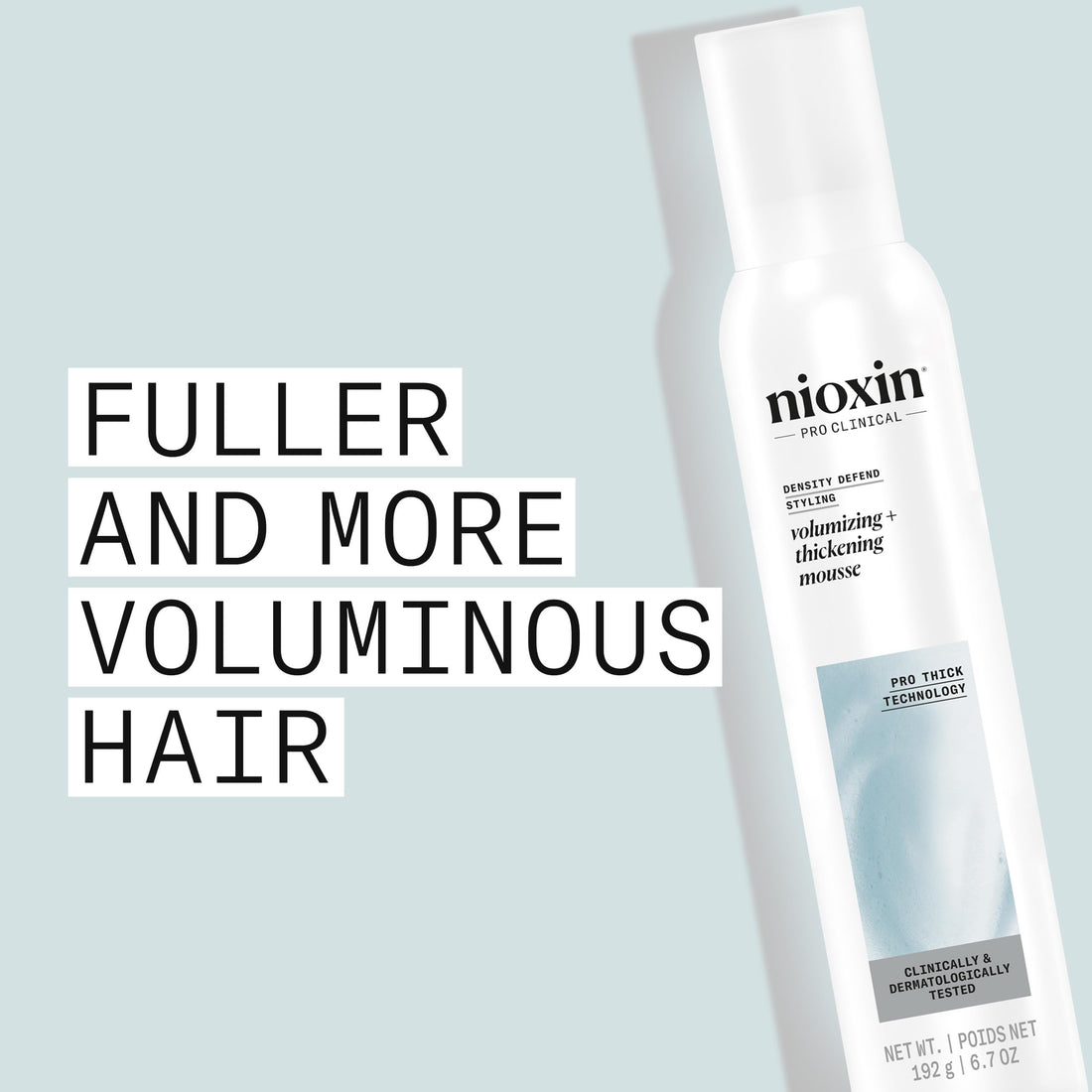Nioxin Volumizing Reflectives Bodifying Foam 6.8oz