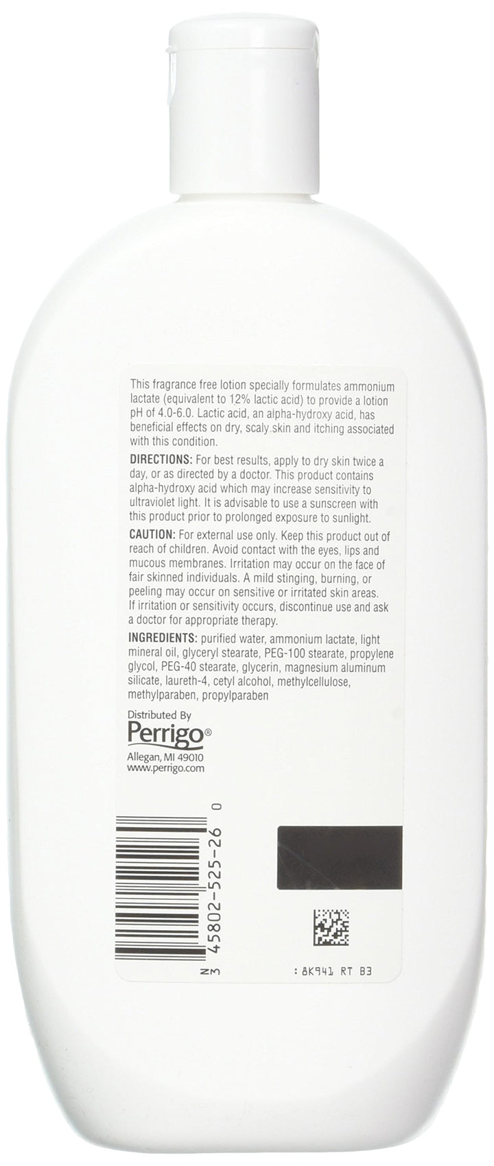 Ammonium Lactate Lotion 12%C-P , Fliptop - (400grams/14oz)