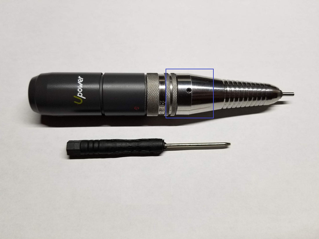 DRC Full Repair Tool Set & Screws For Kupa Upower UP200 UG12 Nail Drill Handpiece