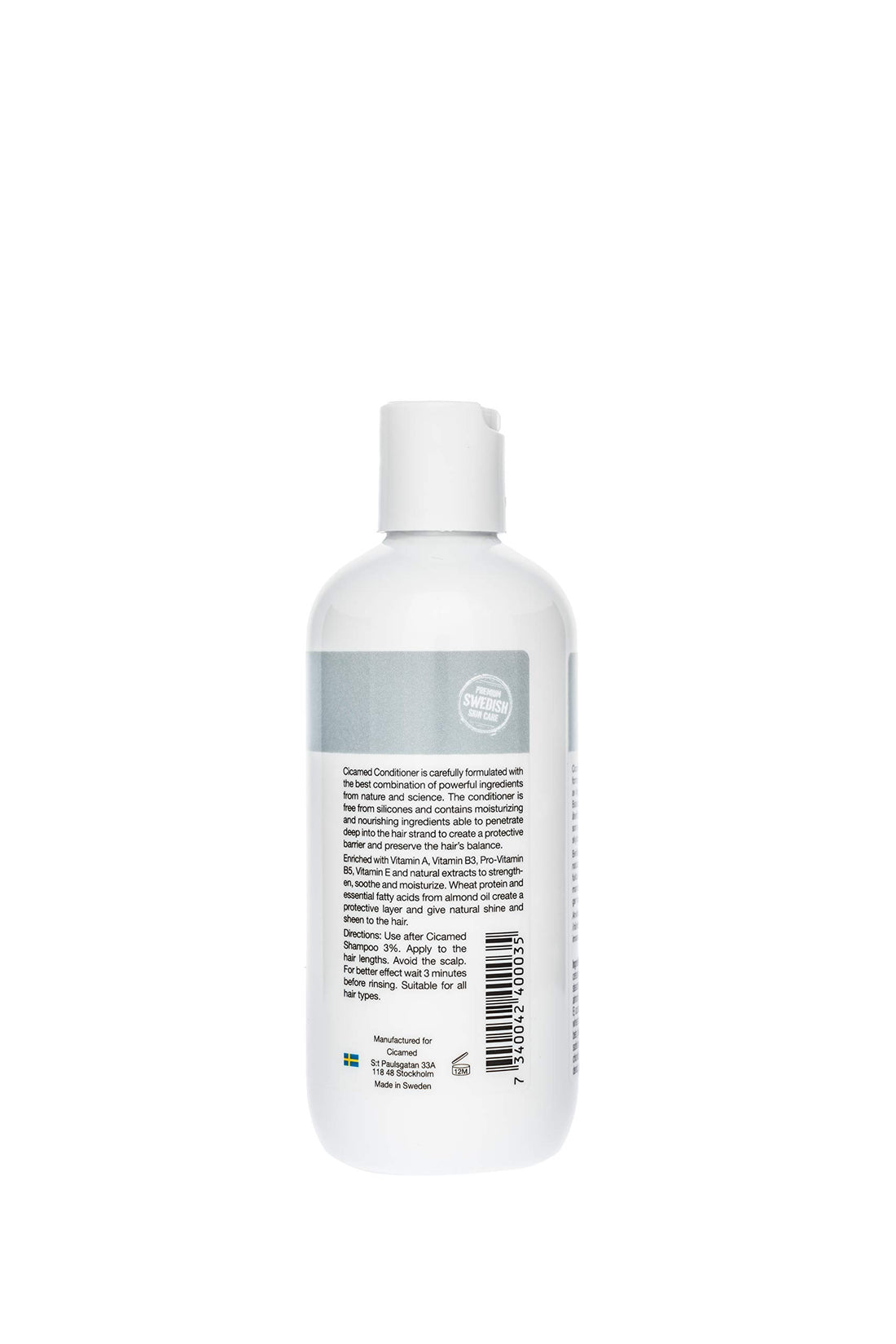 Cicamed Organic Science Hair Loss Treatment Conditioner,White,300 ML/ 10.1 FL. OZ.