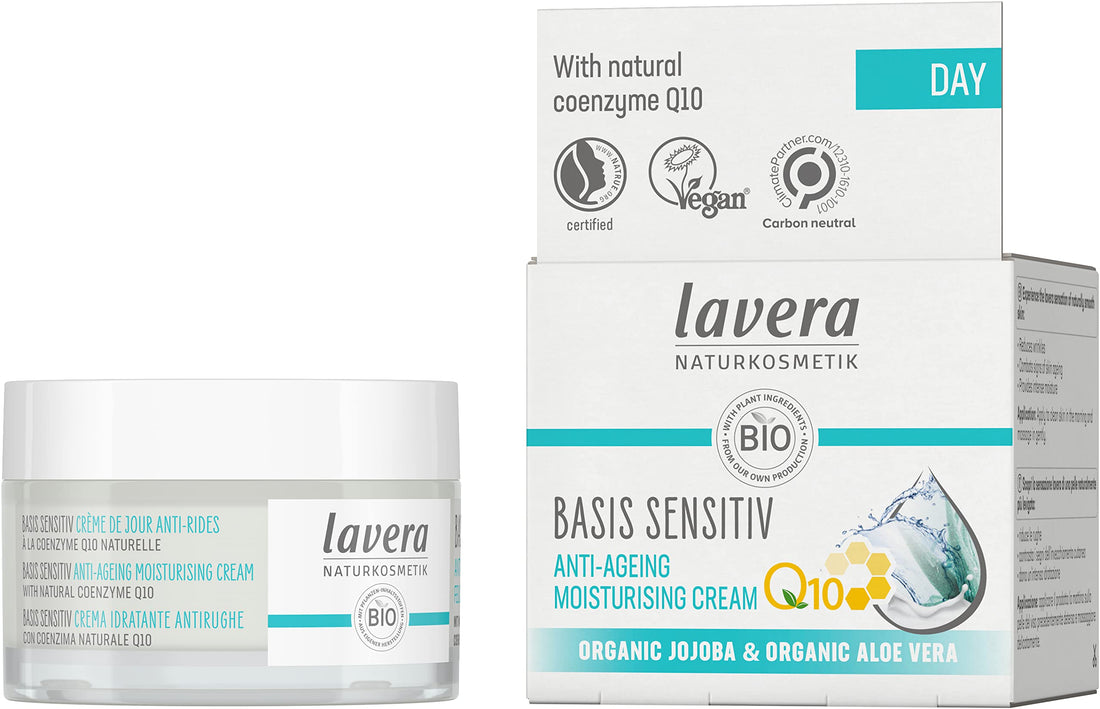 Lavera Basis Sensitiv Moisturizing Cream Q10 50ml/1.6oz