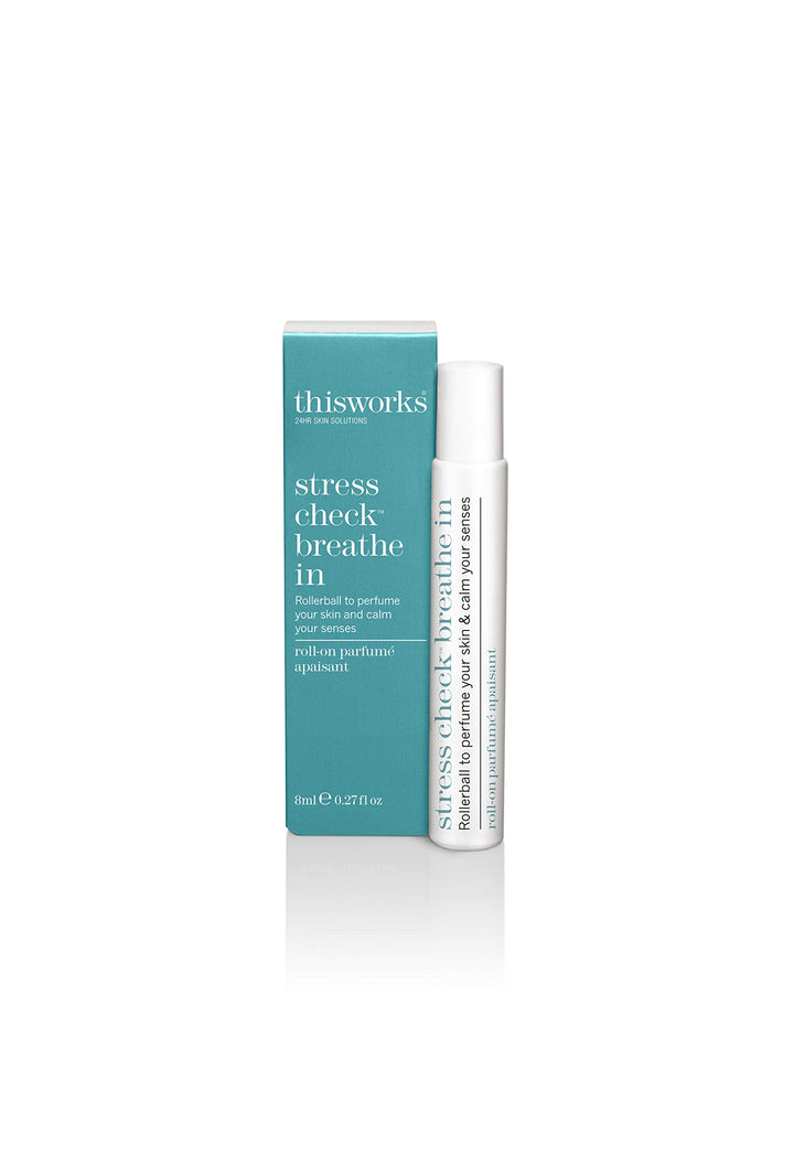 thisworks stress check breathe in: Rollerball to Perfume Your Skin and Calm Your Senses, 8ml | 0.27 fl oz