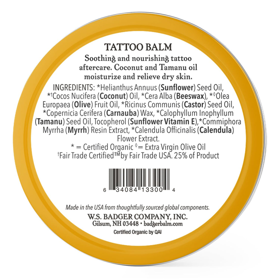 Badger Tattoo Balm, 2.1 Ounce