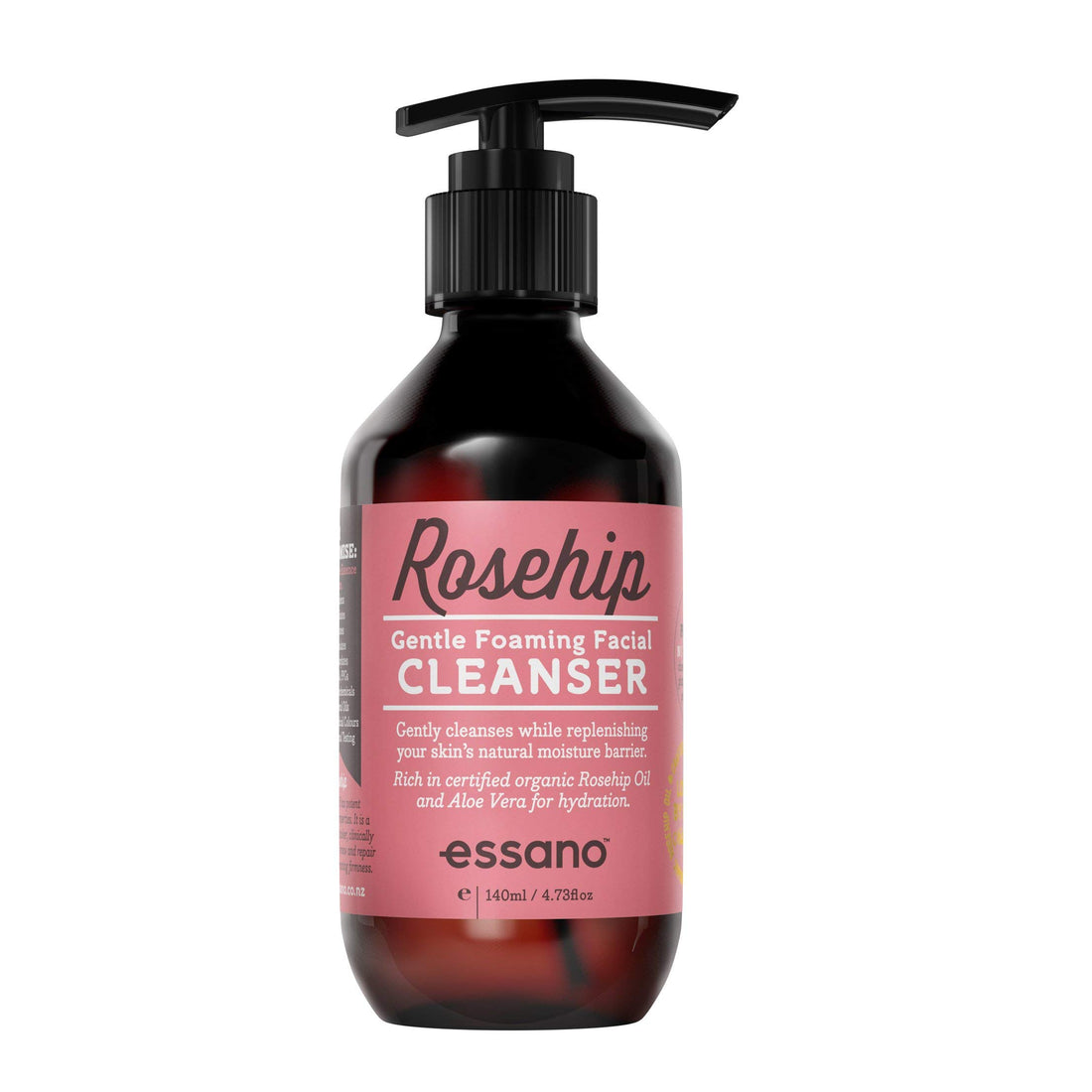Rosehip Certified Organic Rosehip Gentle Foaming Beauty Facial Wash, 140ml