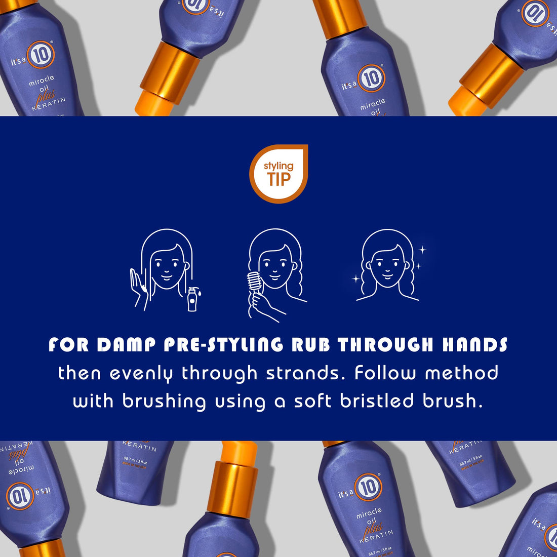 it's a 10 Miracle Oil plus Keratin 3 oz (Pack of 2)