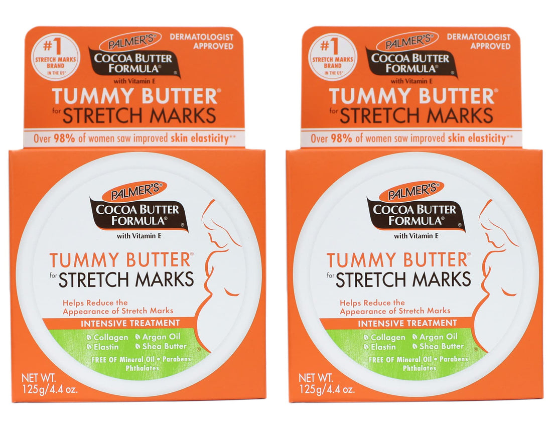 Palmer's Cocoa Butter Formula Tummy Butter - 4.4 oz (Pack of 2) by E.T. Browne Drug Co, Inc