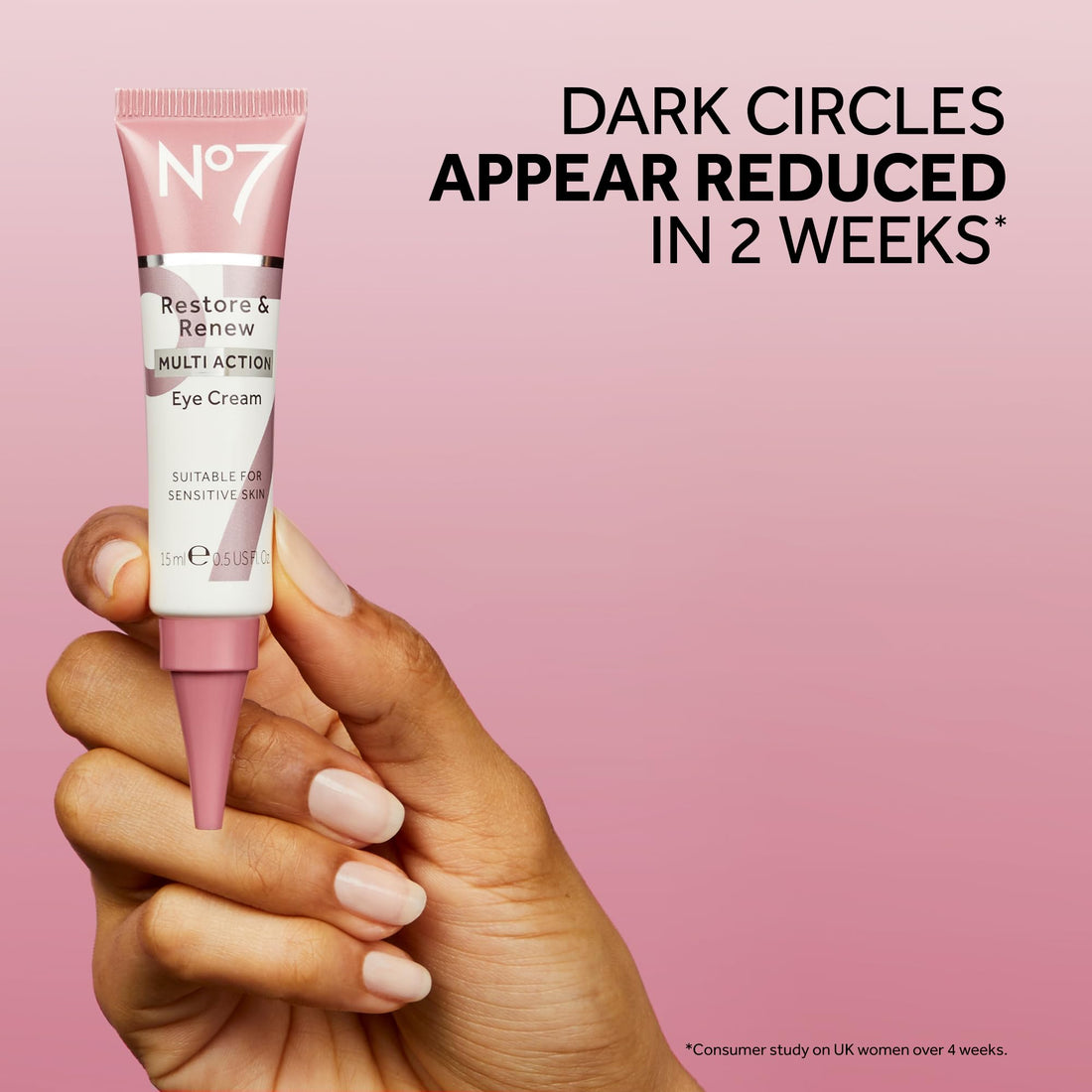 No7 Restore & Renew Multi Action Eye Cream 15Ml