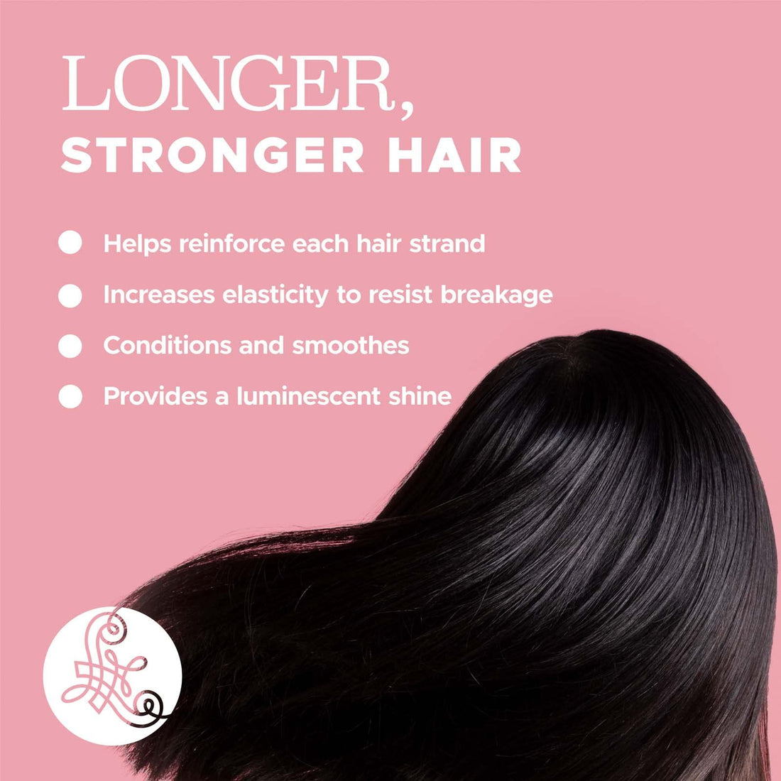 Luseta Keratin Smooth Shampoo & Conditioner Set, for Straight and Wavy Hair, 2 x 16.9 Oz