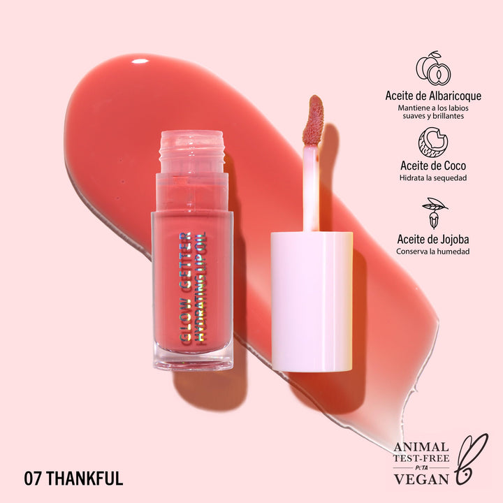 Moira Glow Getter Hydrating Lip Oil (007, Thankful)
