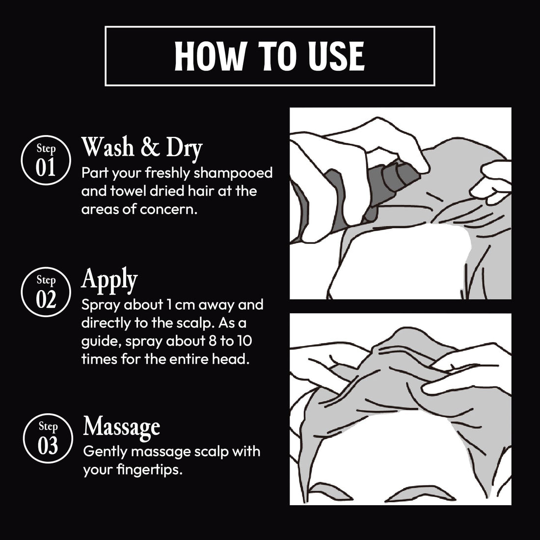 Maro17 Black Plus Collagen Shot, Hair and Scalp Treatment from Japan