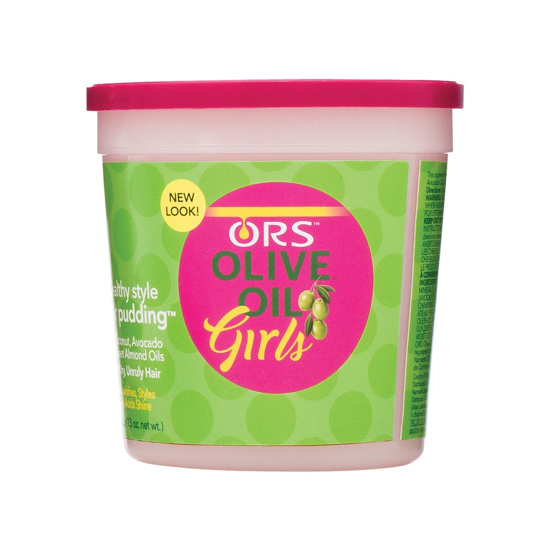 Organic Root Stimulator Olive Oil Girls Built-In Protection Plus Hair Pudding 13 oz.