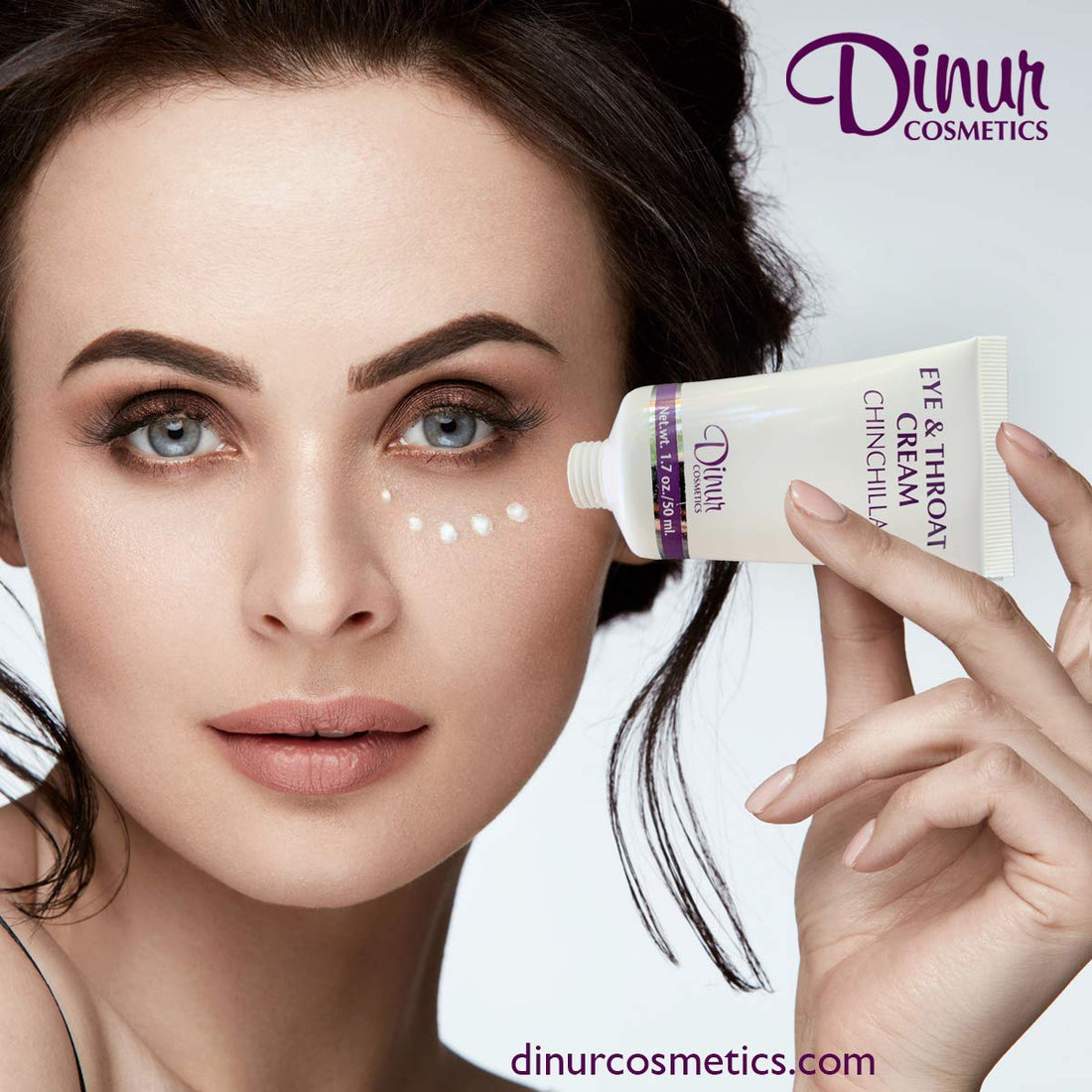 Dinur Very Dry Skin Chinchilla Eye&Throat Cream 1.7 oz