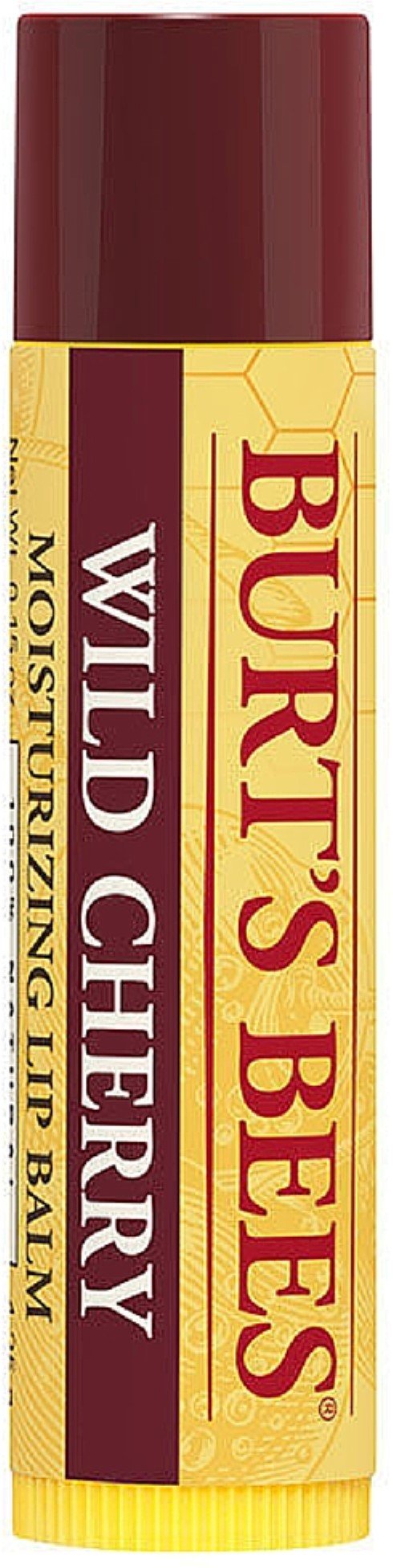 Burt's Bees Moisturizing Lip Balm, Wild Cherry 0.15 oz (Pack of 10)