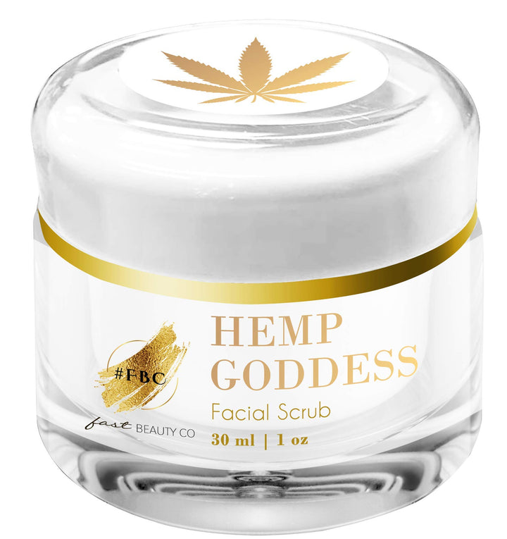 Fast Beauty Co. Fast Beauty Co. Hemp Goddess Facial Scrub 30 Ml Jar, 1 Fluid Ounce