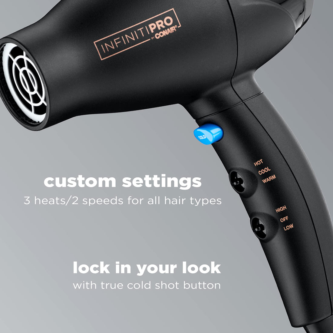 Infiniti Pro by Conair Mini Pro Plus AC Styler / Hair Dryer; Black