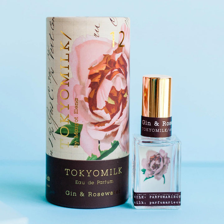 Margot Elena Tokyo Milk's Gin and Rosewater Eau De Parfum for Woman, 1 Fluid Ounce
