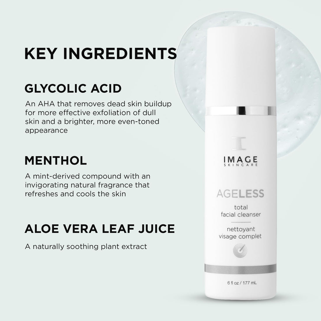 Image Skincare Ageless Total Facial Cleanser, 6 Ounce