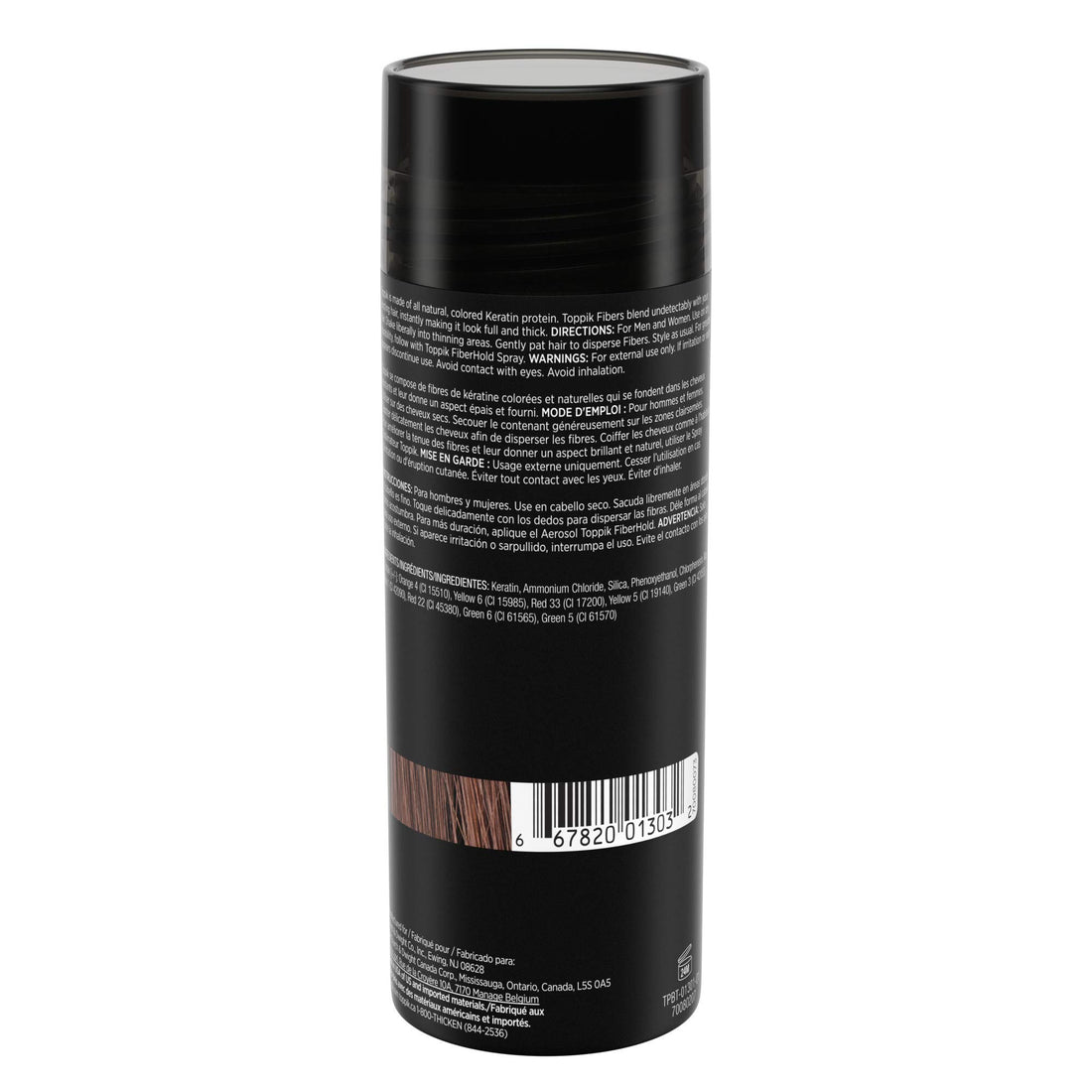 Toppik Hair Building Fibers Spray (Medium Brown, 1.94 oz)