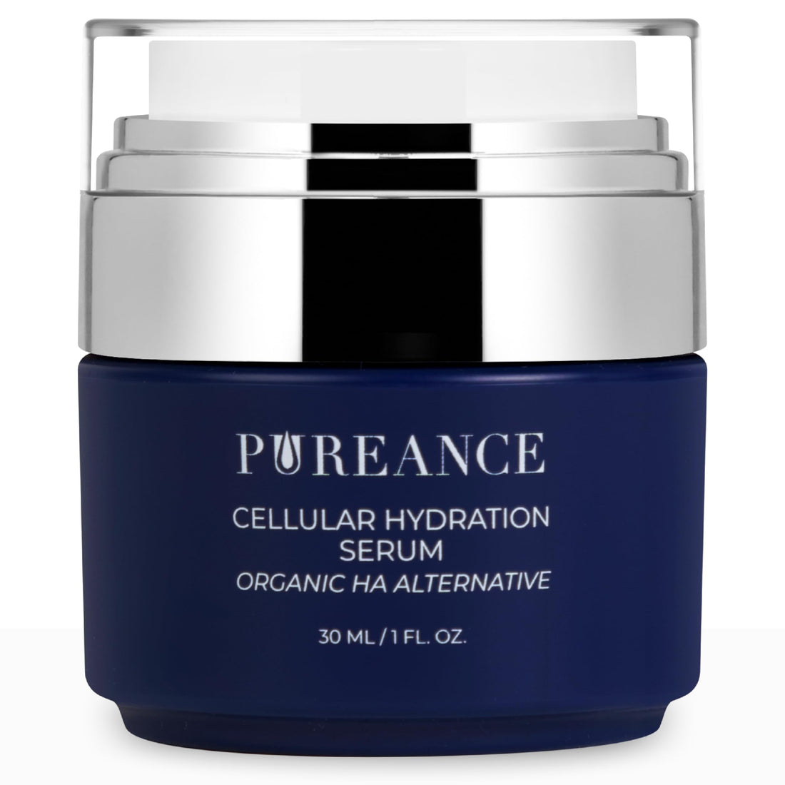 PUREANCE Organic Hydrating Serum for Face - Tremella Mushroom Stimulates Collagen and Cellular Growth, Hyaluronic Acid Serum Enhances Moisture and Nourishes Skin