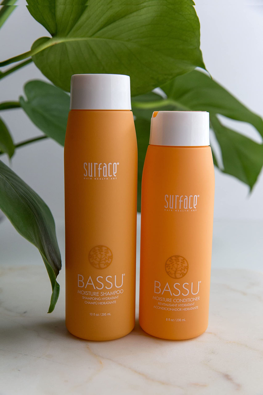 Surface Hair - Bassu Moisture Conditioner - Moisturize, Detangle & Soften - 8 fl oz