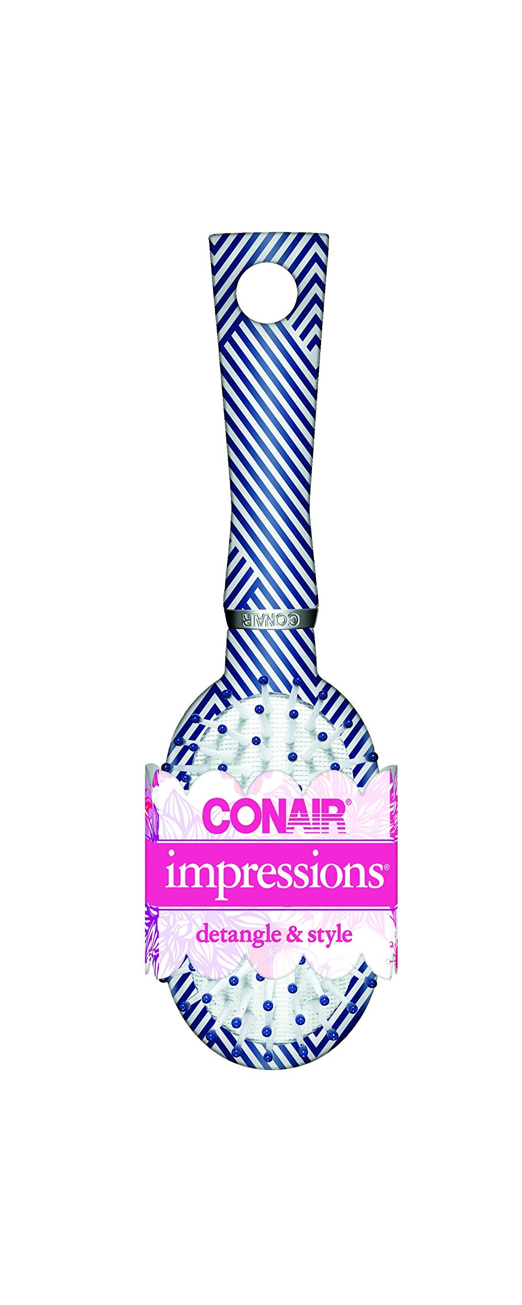 Conair Impressions Hair Brush, Cushion, Mid-Size : Mid-Size Cushion Brush