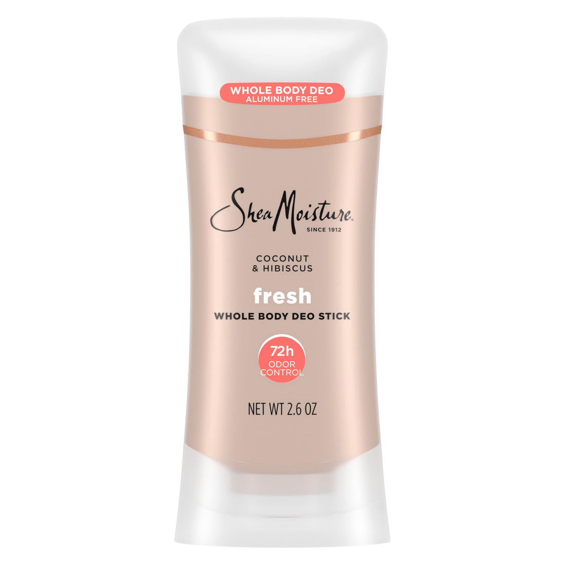 SheaMoisture Whole Body Deodorant Stick 72h Odor Control Fresh Aluminum Free 2.6 oz