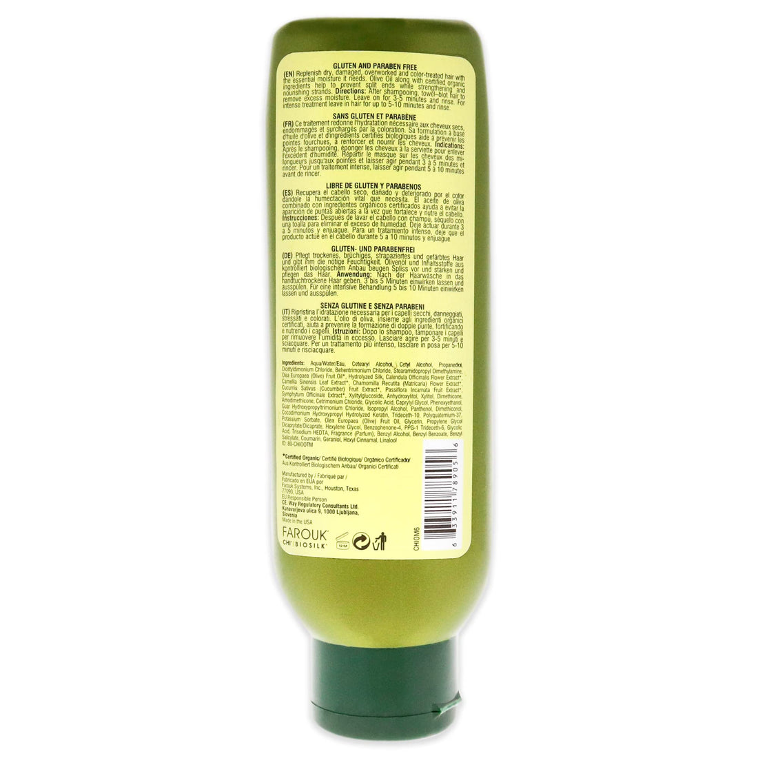 CHI Olive Organics Treatment Masque (For All Hair Types) 177ml/6oz