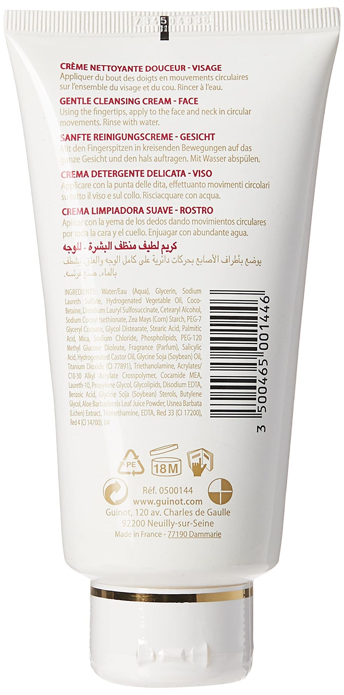 Guinot Hydra Tendre Facial Cleanser, 4.4 oz