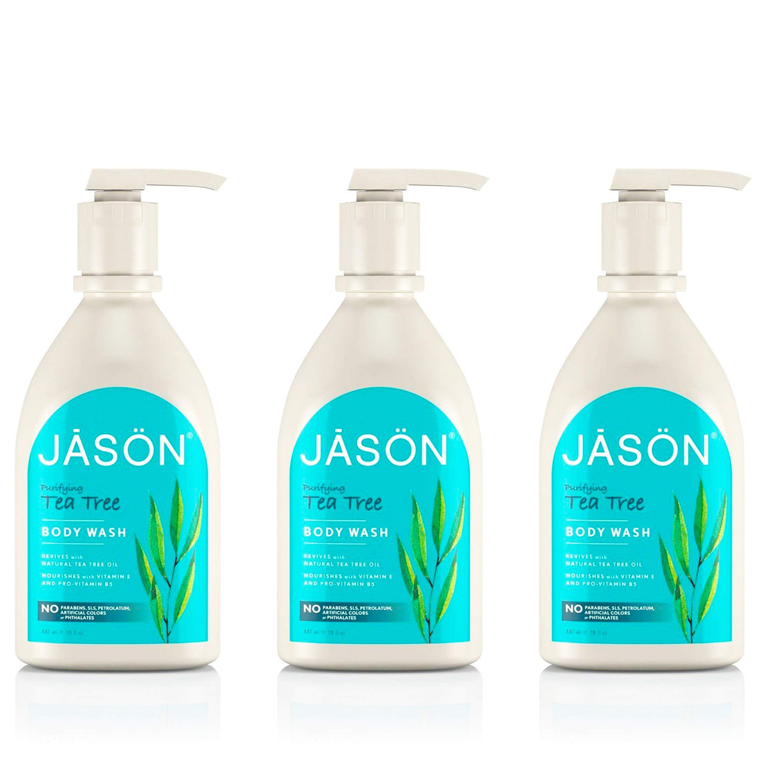 Jason Natural Products Aloe Vera Satin Shower Body Wash, 30 Ounce -- 3 per case.