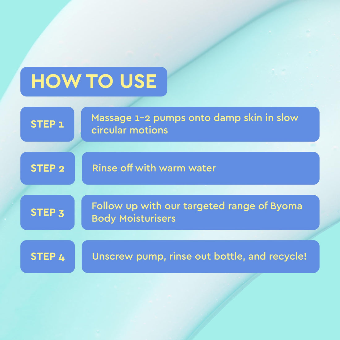 BYOMA Hydrating Body Wash - For Normal to Dry Skin - Hydrating, Creamy Body Wash with Squalane, Beta Glucan - Cleanses, Softens & Soothes - Skin Barrier Repair - 16.9 fl oz
