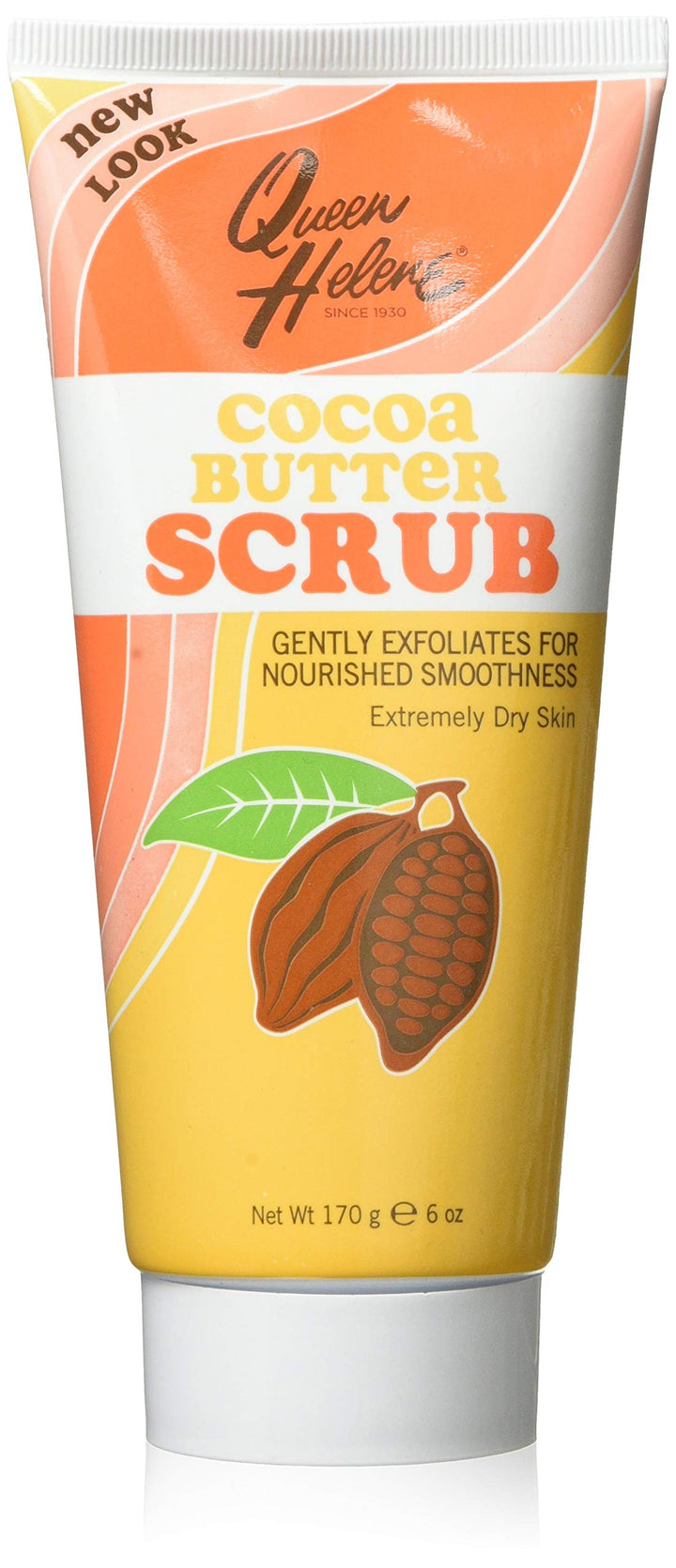 Para Laboratories Queen Helene Natural Facial Scrub, Cocoa Butter, 6 Oz (170 G)