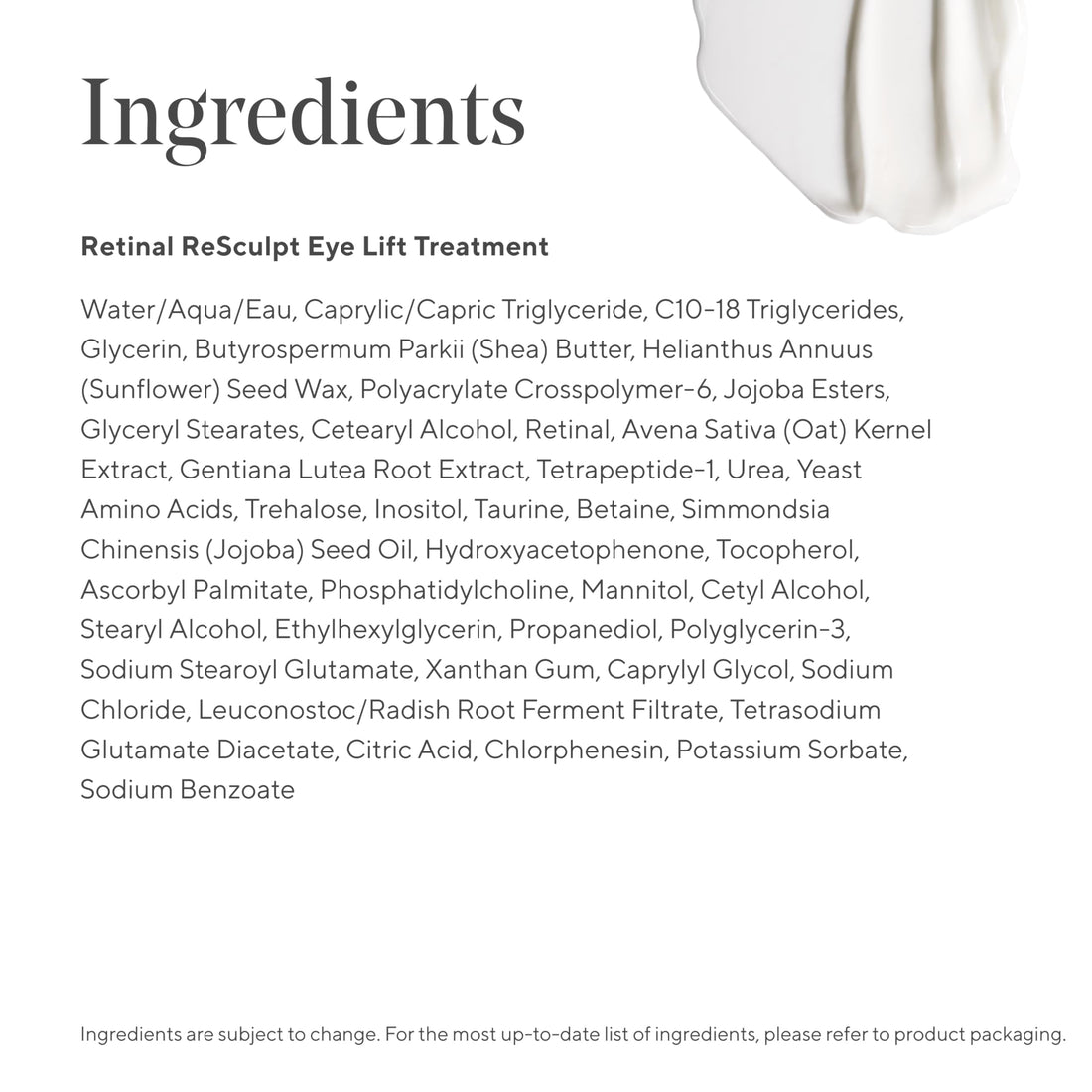 Murad Retinal ReSculpt Eye Lift Treatment - Anti-Aging Eye Cream Lifts and Improves Sagging - Encapsulated Vitamin A Eye Care Firms Droopy Eyelids, Reduces Lines and Wrinkles - 0.5 FL OZ