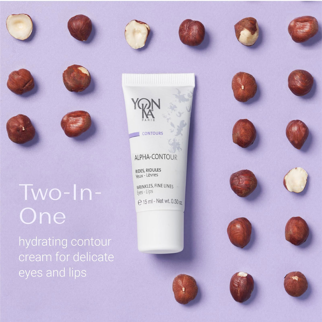 YonKa Alpha-Contour 0.55 oz. 15 ml Anti Wrinkles Fine Lines for Eyes - Lips 2012 New Design Packaging