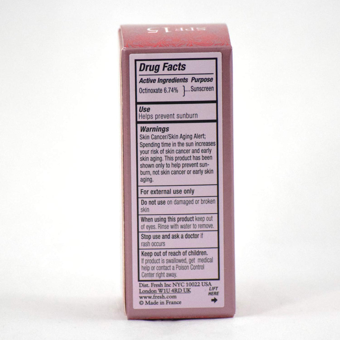 Fresh Sugar Rose SPF 15 Lip Treatment .15 oz (4 g)