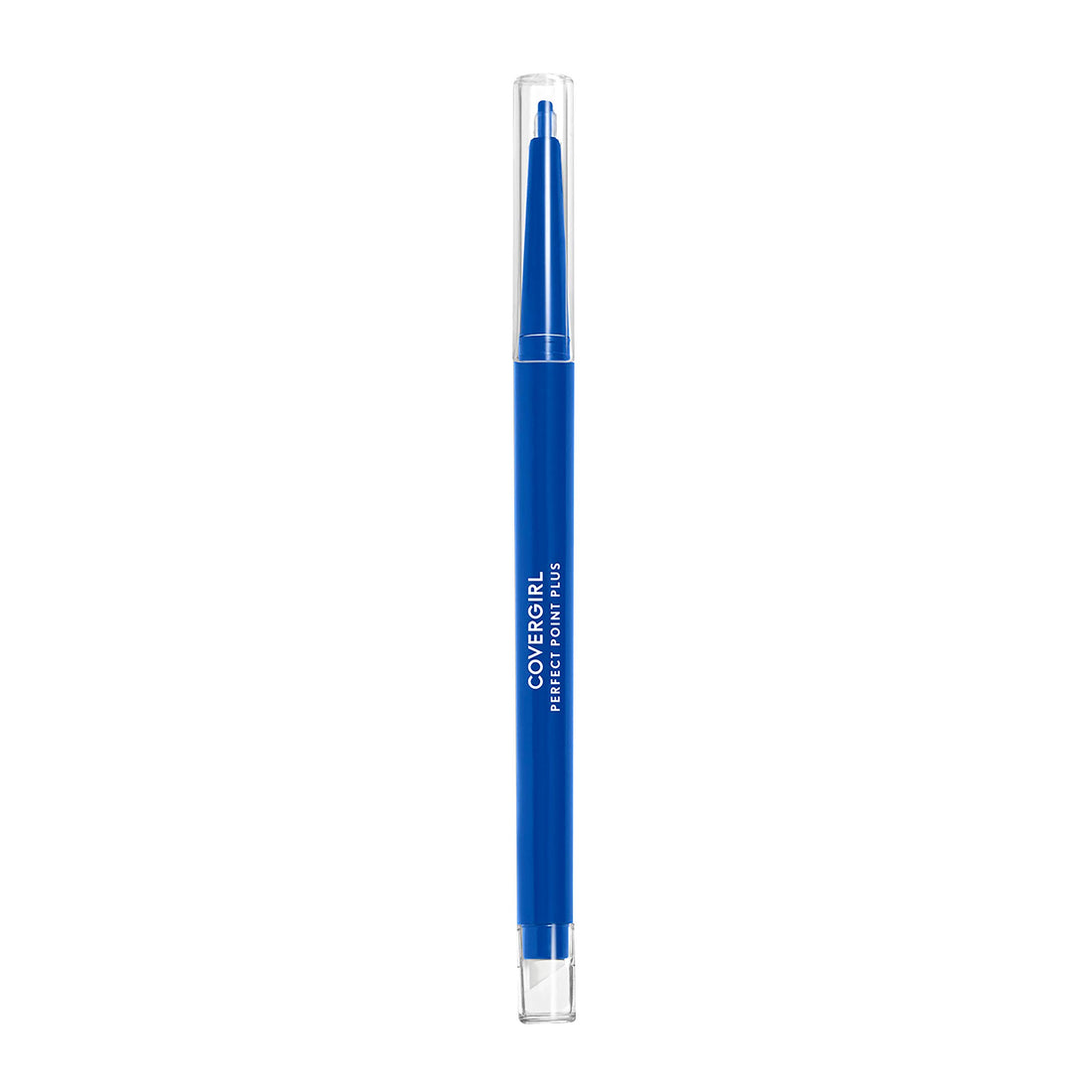 COVERGIRL Perfect Point Plus Eyeliner Pencil, Bold Cobalt, Long-Lasting, Versatile Blue Eyeliner, Soft Smudging Tip, No Sharpening Needed, Pack of 1