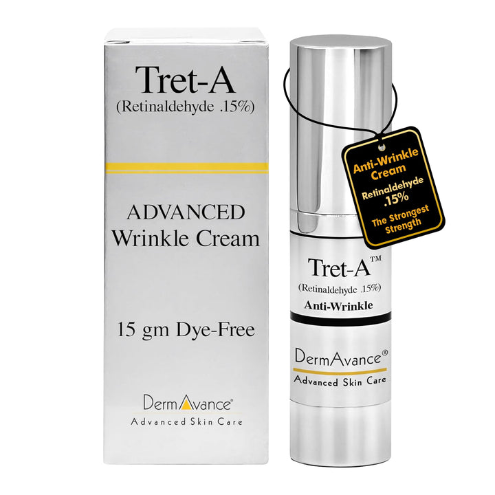 DermAvance Tret A Anti Aging Face Cream - Retinaldehyde 0.15% Lotion for Advanced Anti-Aging and Radiance - Face Lotion for Women Anti Aging - Facial Care 15ml