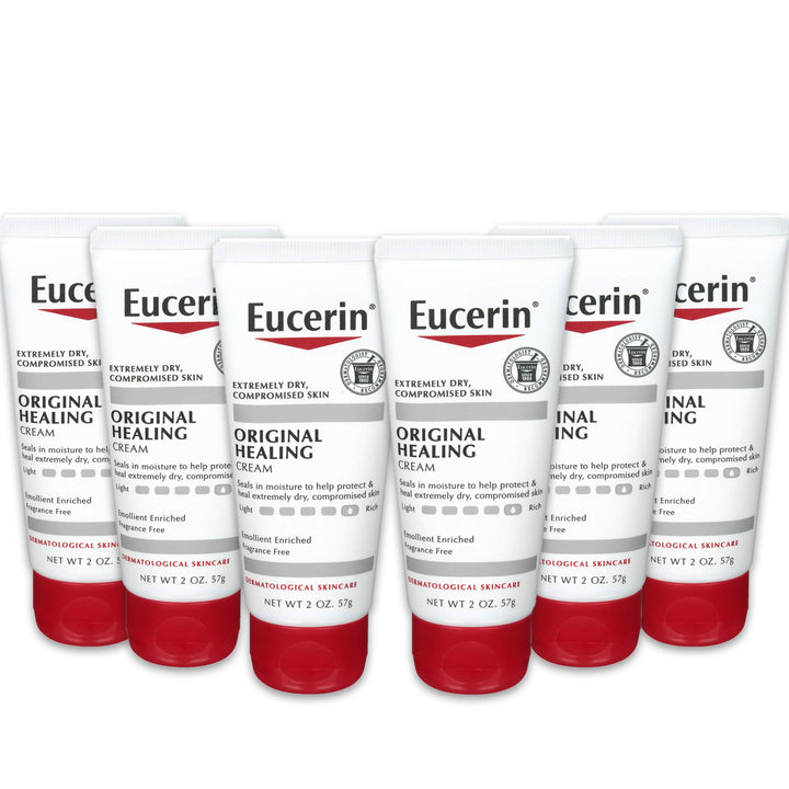 Eucerin Original Healing Rich Creme 2 Ounce (Pack of 6)