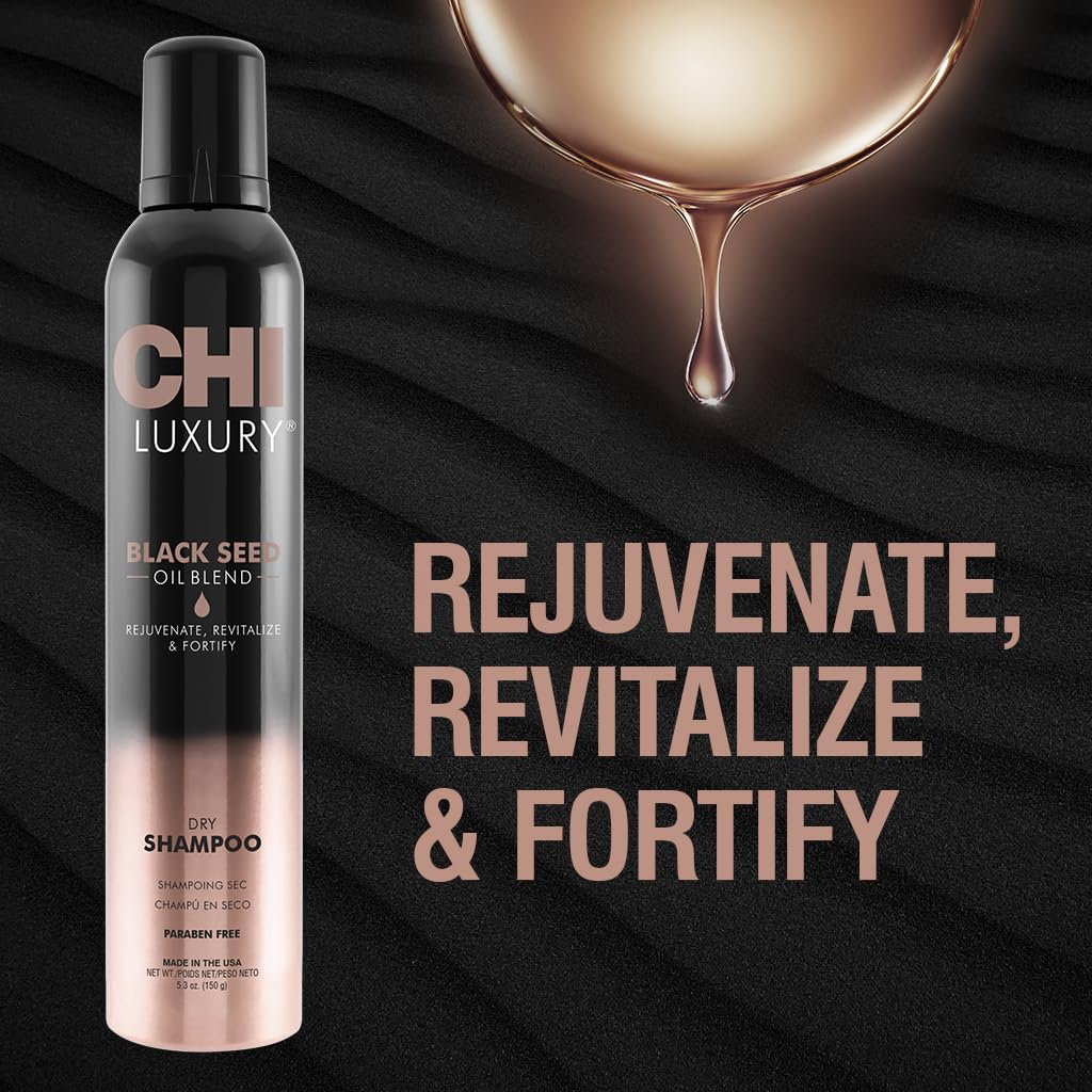 CHI Luxury Black Seed Oil Dry Shampoo, 5.3 oz