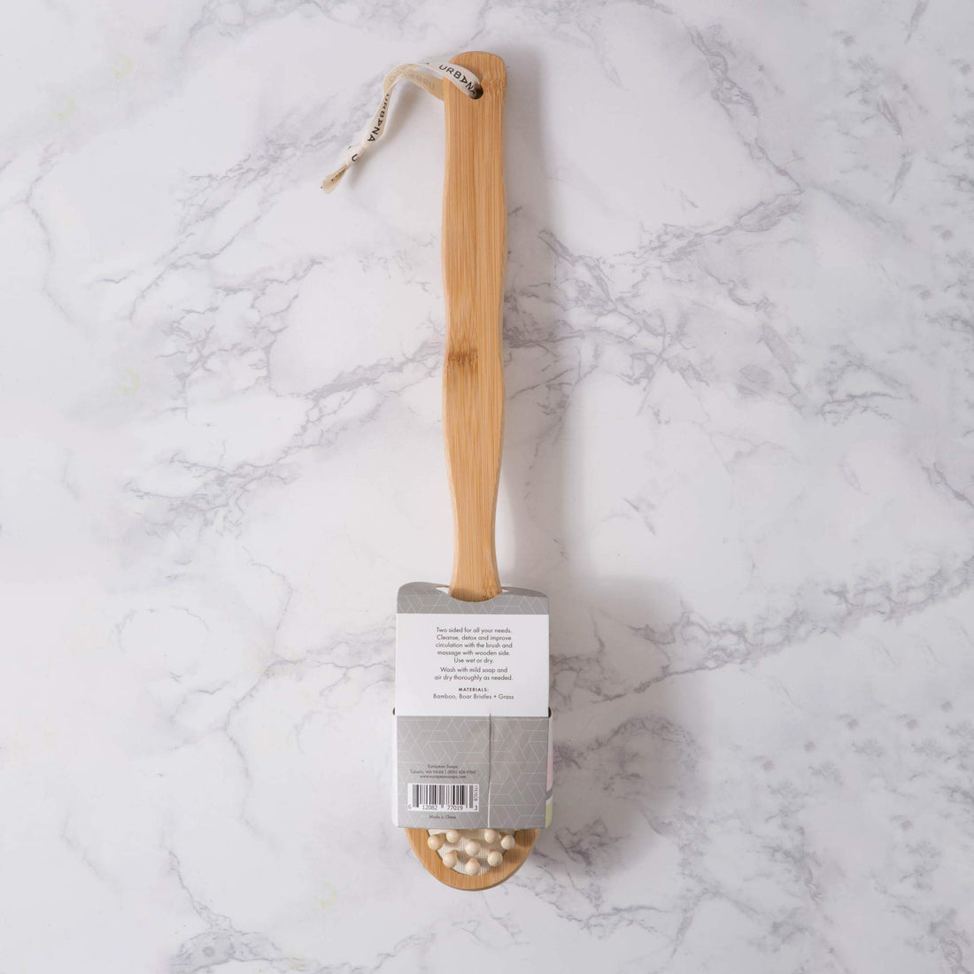 Urbana Spa Prive Natural Cellulite Messager and Exfoliating Scrub Brush