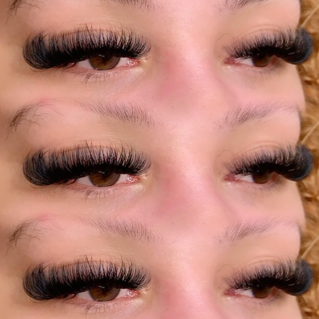 Geeneiya Lash Extension Kit Thick Cluster Lashes DIY Eyelash Extension Kit Individual Lashes Kit with Lash Bond and Seal Glue, Lash Applicator, DIY at Home for Beginners(Thick 60D+80D, 280Pcs)